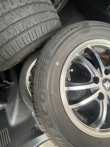 ホイールタイヤ4本セット　ブリヂストン　ECOPIA 195/65R15 エコピア