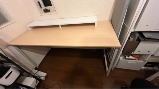 【早い者勝ち】机・椅子・モニター一式 | PCデスクセット