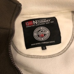 OUTDOOR NORWAYボアジャケット・フリースジャケット　メンズSサイズの画像