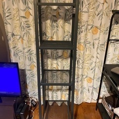 【美品】IKEA レールベリ LERBERG ダークグレーの画像