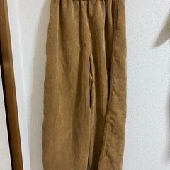 コーデュロイワイドパンツ　Sの画像
