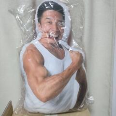 なかやまきんに君　ダイカットクッション