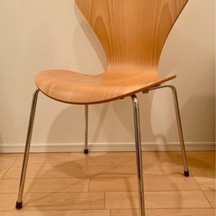 🔴 Fritz Hansen セブンチェア フリッツハンセン 椅子 ビーチ 北欧 デンマーク ￥94,380円 の画像