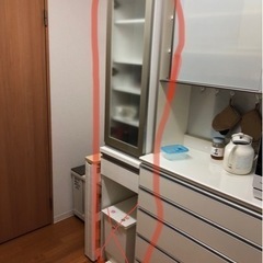 ニトリ　リガーレ食器棚