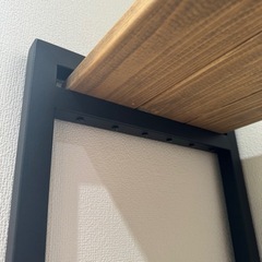 DIY 1×4 ワンバイフォー アイアンフレーム ラックの画像