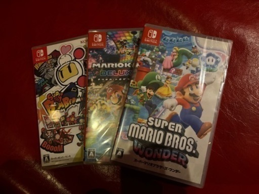 《新品未開封》Switchソフト3点まとめて