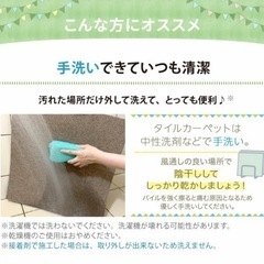 タイルカーペット10畳分差し上げます！の画像