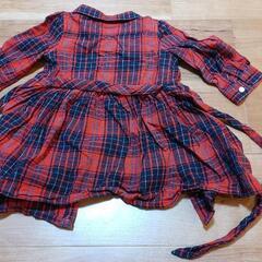 【大幅値下げ】春・秋用の女の子ベビー服3点の画像