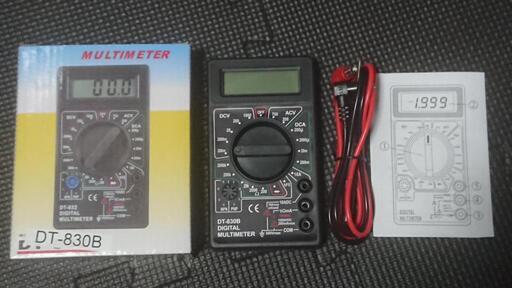 新品未使用！デジタルマルチメーター　テスター