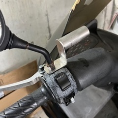バイク拡張ブラケット　ステンレス製