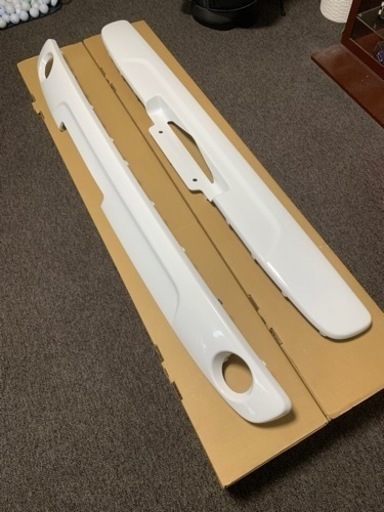 スズキ ハスラー【MR31S】 バンパーガーニッシュスペリアホワイト