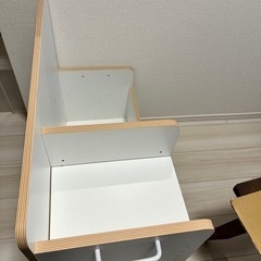 ニトリ　キャスター付き収納の画像