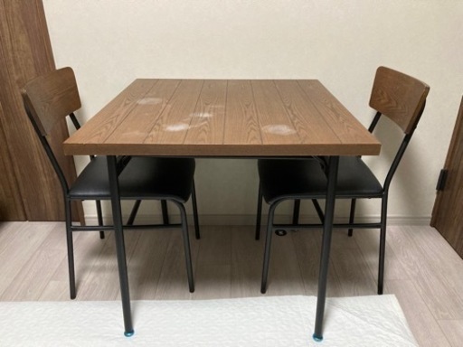 ダイニングテーブルセット 2人用