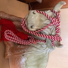 干支置物（丑）の画像