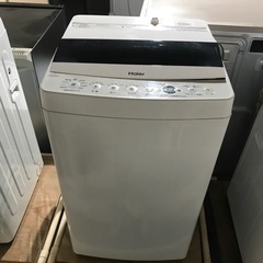 ☆値下げ☆K2401-566 Haier 全自動電気洗濯機 2022年製 ⒌5kg 動作確認済み キズ汚れ有り