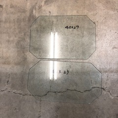 水槽　ガラス　フタの画像