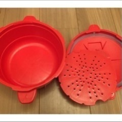 MEYER 電子レンジ用圧力鍋　赤の画像