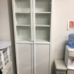 お値下げ中！　イケア ビリー/オクスベリー 扉付き本棚 食器棚