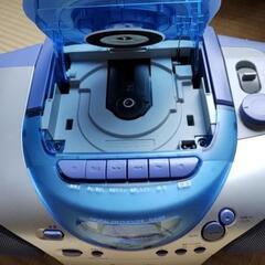 CDプレーヤー　ラジオの画像