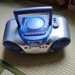 CDプレーヤー　ラジオの画像