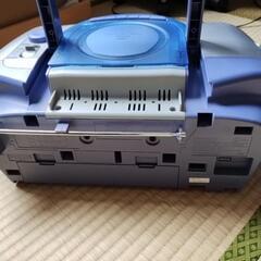 CDプレーヤー　ラジオの画像