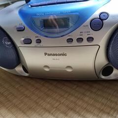 CDプレーヤー　ラジオの画像