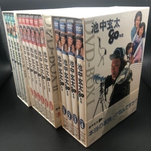 【全巻セット】池中玄太80キロ Ⅰ/Ⅱ/Ⅲ/スペシャル3作 全14巻 DVD