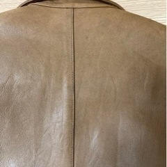 カルバンクライン　革ジャン　本革　Mサイズの画像