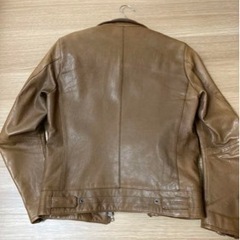 カルバンクライン　革ジャン　本革　Mサイズの画像