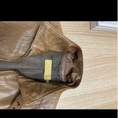 カルバンクライン　革ジャン　本革　Mサイズの画像