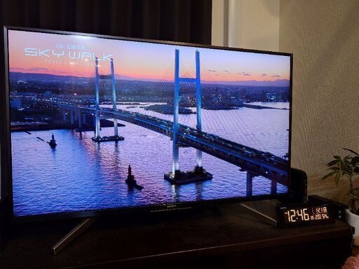 【ジャンク品】ソニー SONY KJ-43X8500G [BRAVIA（ブラビア） X8500Gシリーズ 43V型 地上・BS・110度CSデジタル液晶テレビ 4K対応/4Kダブルチューナー内蔵]