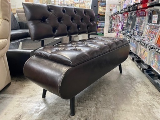 【愛品館 江戸川店 ソファ】アンティーク調 2Pソファ ID:156-019515-007