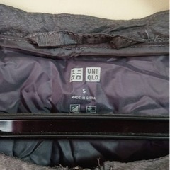 UNIQLO ユニクロ　ウルトラライトダウン　ショート丈　Sサイズ　グレーの画像
