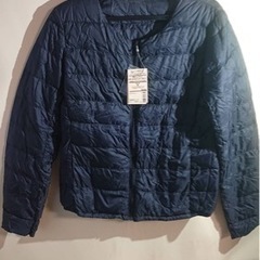 無印良品　ポケッタブルインナーブルゾン　Sサイズ　ブラック　新品