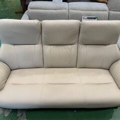 【愛品館八千代店】ニトリ　3人掛ハイバックソファ　(Nシールドコウテイ3)の画像