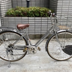 自転車　変速6段付き　27インチ