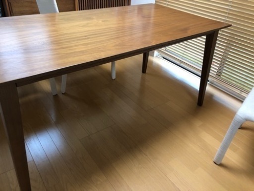 そろそろ廃棄します　ダイニングテーブルセット（チェア4脚セット）