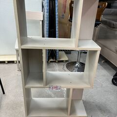 リサイクルショップどりーむ天保山店　No11190　棚　おしゃれ棚　ホワイトカラー　類似商品有　飾り棚の画像