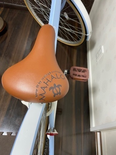 子供用自転車　26インチ　水色　ギア付き