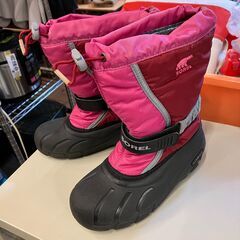 SOREL ソレル スノーブーツ（ピンク/ブラック）21cm