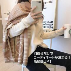 ［未使用］Hロゴホースマフラーストールショールの画像