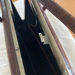ヴィンテージワニ革バッグ　和装にの画像