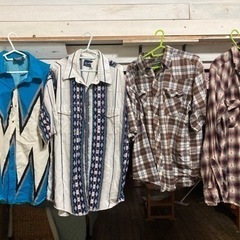 メンズ シャツ USA 古着 大きめの画像