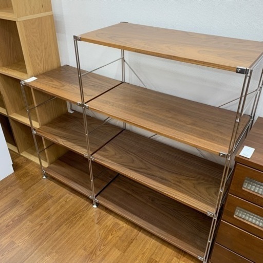 【無印良品】【ステンレスユニットシェルフ】【トレファク所沢店】