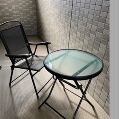 ガーデニングテーブル&チェアーのセット