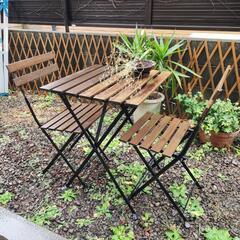 IKEAアウトドアテーブル
