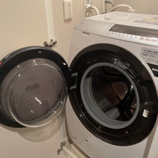 HITACHI/日立 ヒートリサイクル 風アイロン ドラム式洗濯乾燥機 自動投入 11kg/6.0kg BD-SX110CL 洗濯機