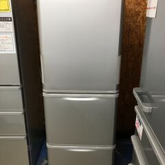 【FU713】★シャープ SHARP ノンフロン冷凍冷蔵庫  3ドア シルバー 350L SJ-W352F 2020年製 2人暮らし 新生活 クリーニング済  堺市 深井【ジャングルジャングル深井店】