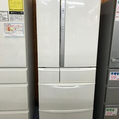 【FU714】★パナソニック Panasonicノンフロン冷凍冷蔵庫 6ドア 451L ハーモニーホワイト NR-FVF458  2022年製  自動製氷機能 ファミリータイプ 大容量 大冷蔵庫 キッチン家電 クリーニング済 堺市 深井【ジャングルジャングル深井店】