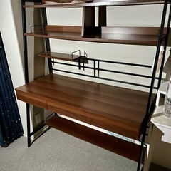 商談中【美品:作業用デスク】ニトリ/パソコンデスク/学習机/PC...